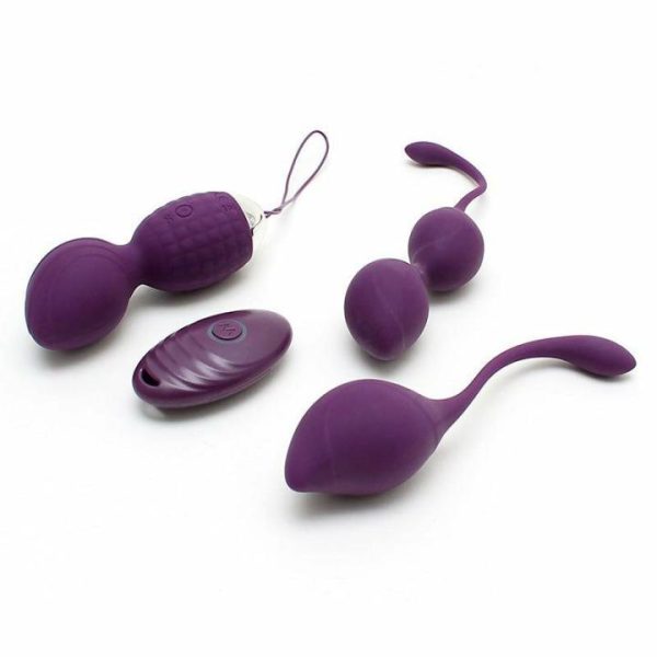 Kegel Exercise | Rimini Vibrating Kegel Ball Set With Remote Control