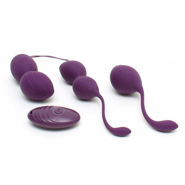 Kegel Exercise | Rimini Vibrating Kegel Ball Set With Remote Control