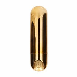 Mini & Bullet Vibrators | 10 speed Rechargeable Bullet Gold