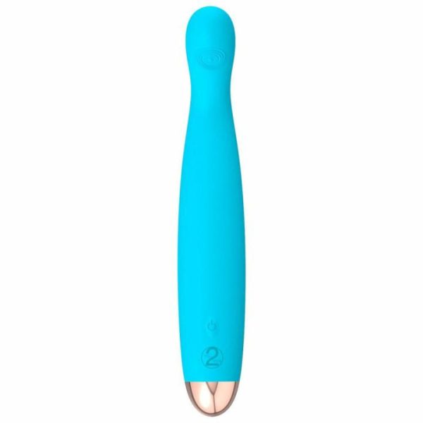 Mini & Bullet Vibrators | Cuties Silk Touch Rechargeable Mini Vibrator Blue