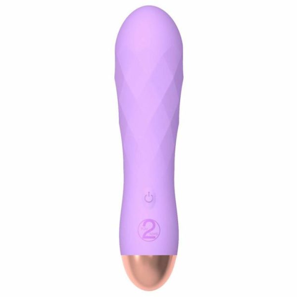 Mini & Bullet Vibrators | Cuties Silk Touch Rechargeable Mini Vibrator Purple