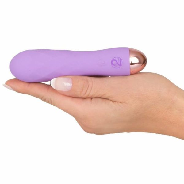 Mini & Bullet Vibrators | Cuties Silk Touch Rechargeable Mini Vibrator Purple