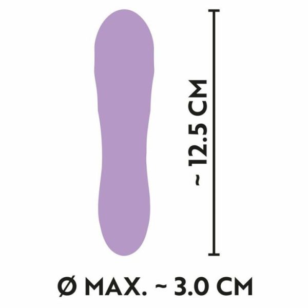 Mini & Bullet Vibrators | Cuties Silk Touch Rechargeable Mini Vibrator Purple