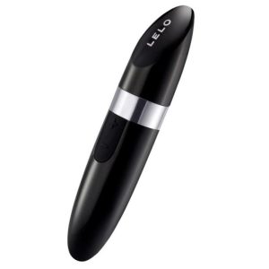 Mini & Bullet Vibrators | Lelo Mia 2 Black USB Luxury Lipstick Vibrator