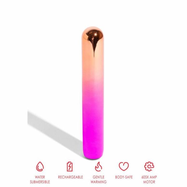 Mini & Bullet Vibrators | Nu Sensuelle Aluminium Rumba Warming Vibe