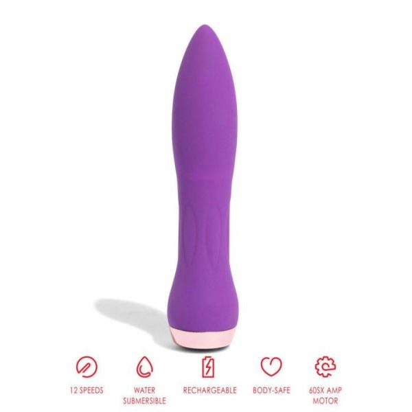 Mini & Bullet Vibrators | Nu Sensuelle Silicone 60SX AMP Bullet