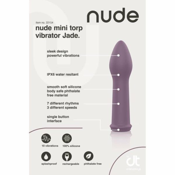 Mini & Bullet Vibrators | Nude Jade Mini Torp Vibrator