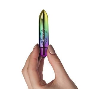 Mini & Bullet Vibrators | RO-80mm Rainbow 7 Speed Bullet Vibrator