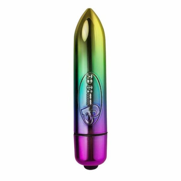 Mini & Bullet Vibrators | RO-80mm Rainbow 7 Speed Bullet Vibrator