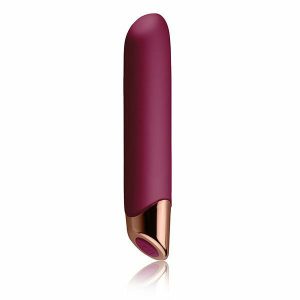 Mini & Bullet Vibrators | Rocks Off Chaiamo Burgundy Rechargeable Vibrator