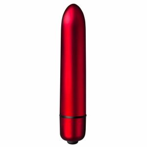 Mini & Bullet Vibrators | Rocks Off Truly Yours Scarlet Velvet 90mm Bullet