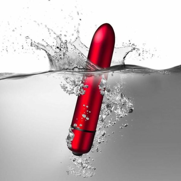 Mini & Bullet Vibrators | Rocks Off Truly Yours Scarlet Velvet 90mm Bullet