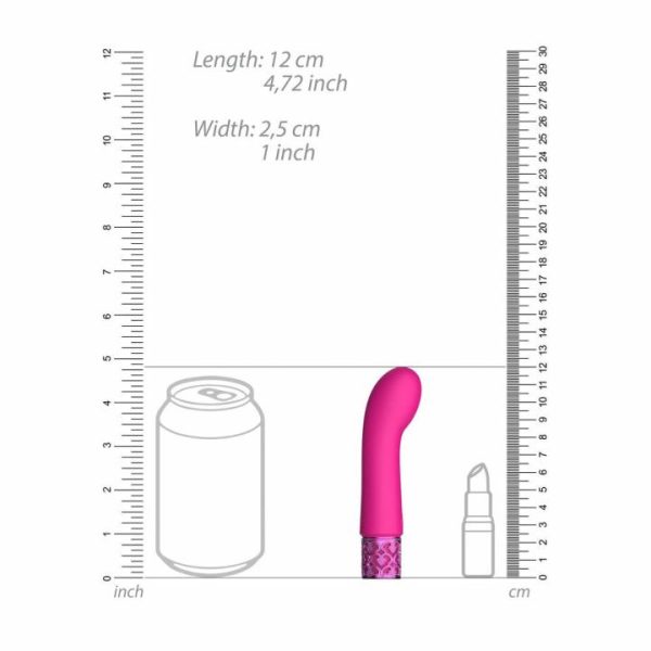 Mini & Bullet Vibrators | Royal Gems Bijou Rechargeable Silicone Bullet Pink