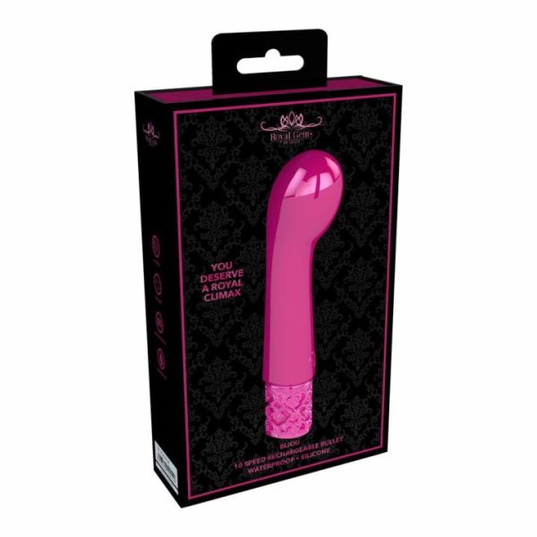 Mini & Bullet Vibrators | Royal Gems Bijou Rechargeable Silicone Bullet Pink