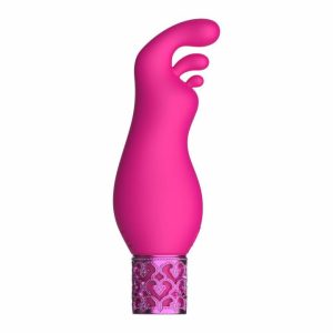 Mini & Bullet Vibrators | Royal Gems Exquisite Rechargeable Silicone Bullet Pink