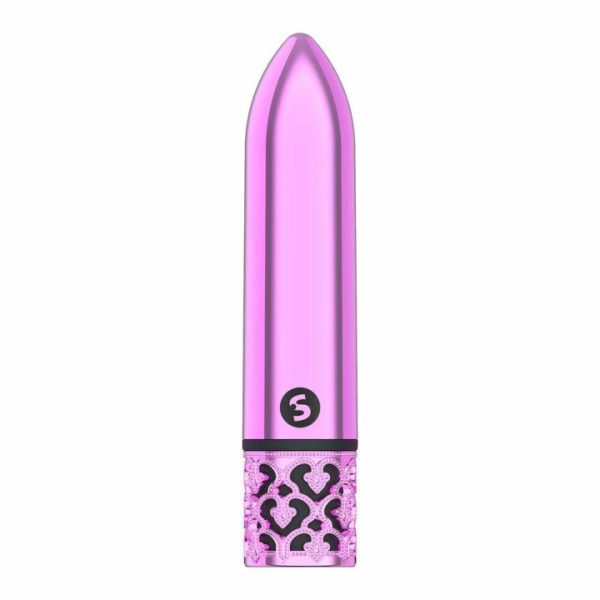 Mini & Bullet Vibrators | Royal Gems Glamour Rechargeable Bullet Pink