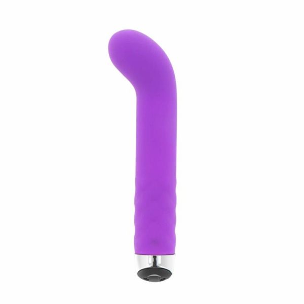 Mini & Bullet Vibrators | Smile Tickle My Senses Purple Mini G Spot Vibe