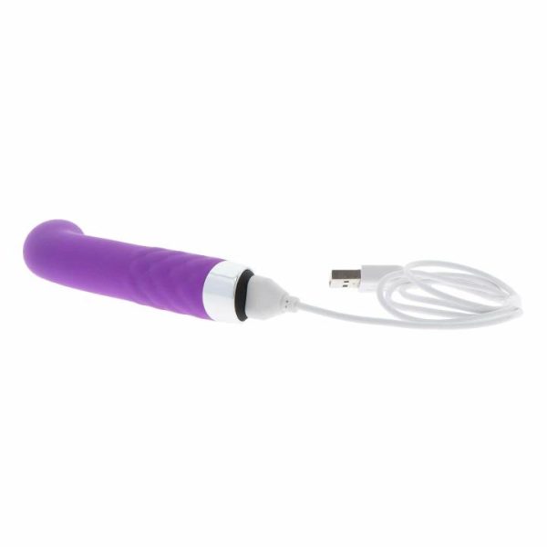 Mini & Bullet Vibrators | Smile Tickle My Senses Purple Mini G Spot Vibe