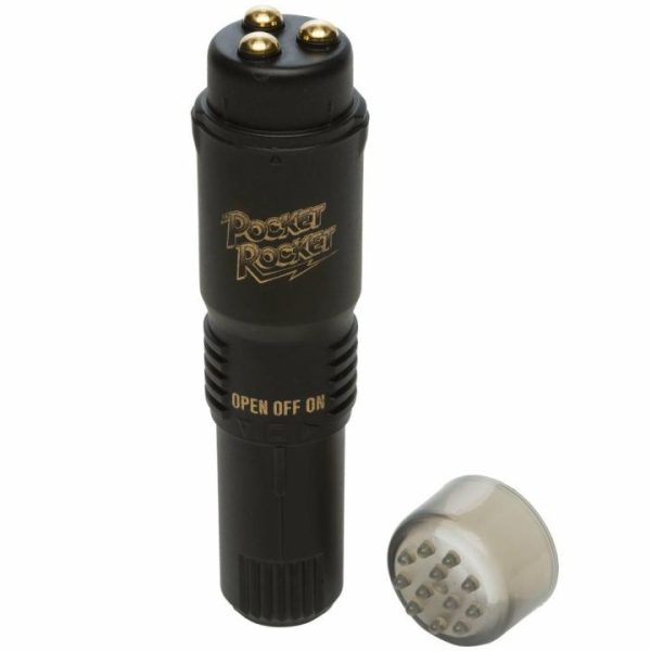 Mini & Bullet Vibrators | The Original Pocket Rocket Black