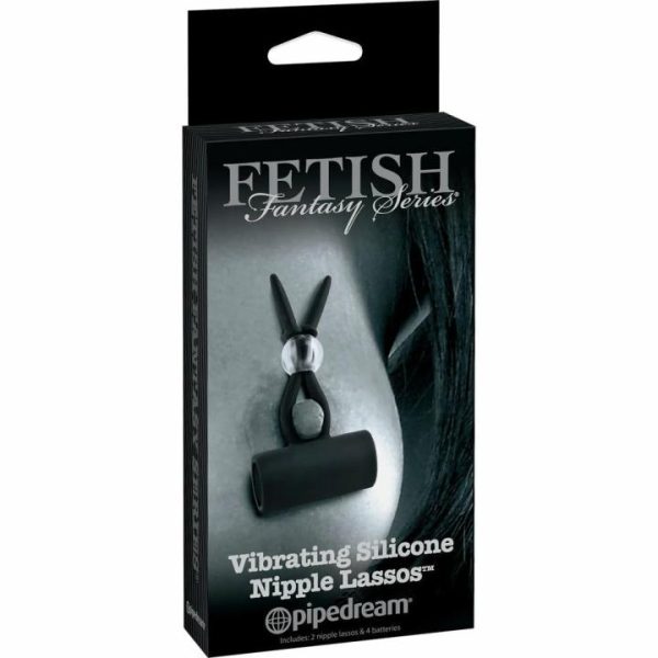 Nipple Vibrators | Fetish Fantasy Series Vibrating Silicone Nipple Lassos