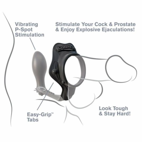 Prostate Massagers | Fantasy CRingz Rock Hard AssGasm Prostate Massager