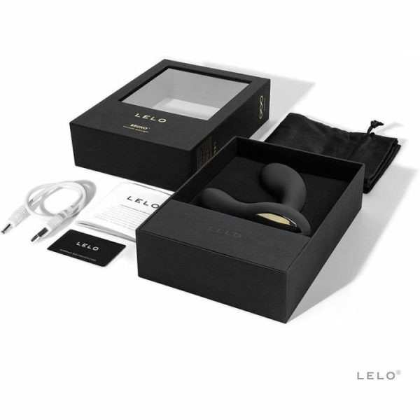 Prostate Massagers | Lelo Bruno Luxury Prostate Massager Black