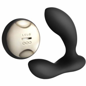 Prostate Massagers | Lelo Hugo Luxury Prostate Massager Black