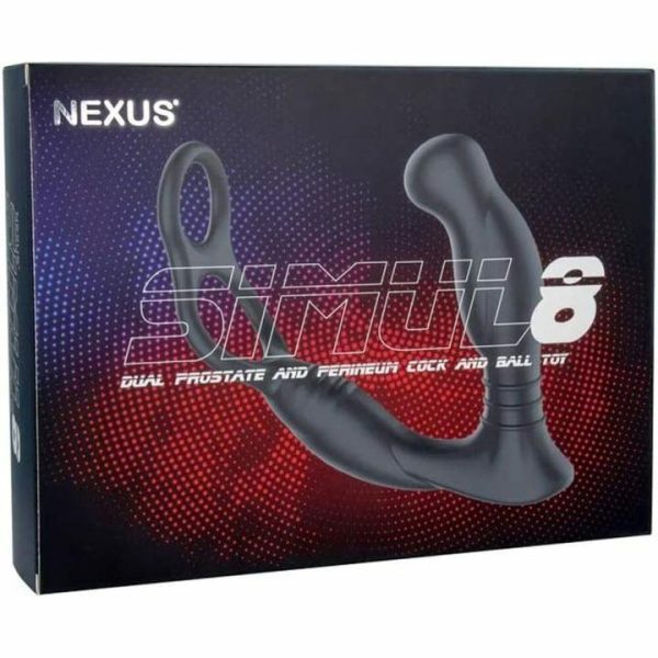 Prostate Massagers | Nexus Simul8 Dual Prostate And Perineum Cock And Ball Toy