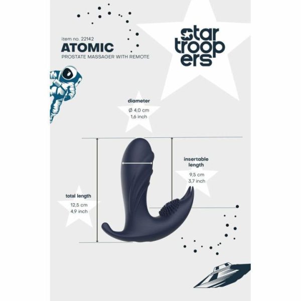 Prostate Massagers | Startroopers Atomic Prostate Massager