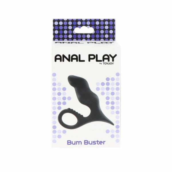 Prostate Massagers | ToyJoy Anal Play Bum Buster Prostate Massager Black