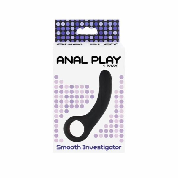 Prostate Massagers | ToyJoy Anal Play Smooth Investigator Black