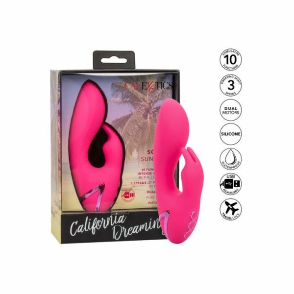 Rabbit Vibrators | California Dreaming So. Cal Sunshine Dual Vibe