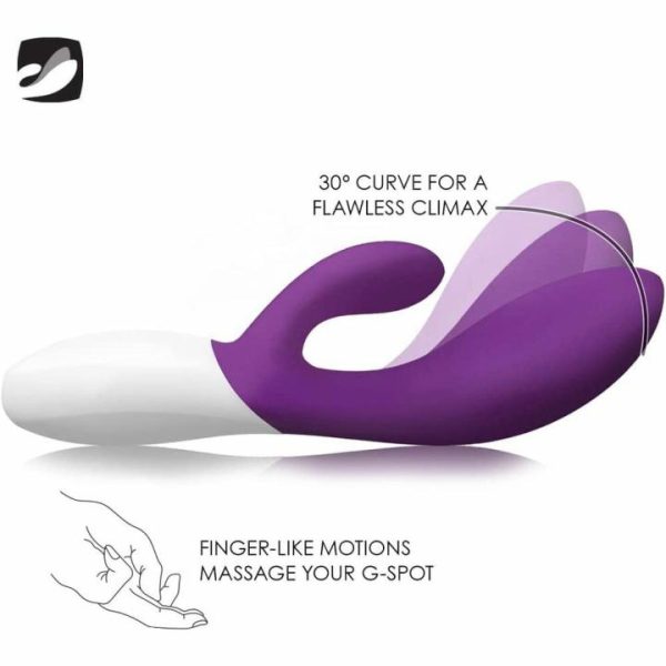 Rabbit Vibrators | Lelo Ina Wave 2 Luxury Rechargeable Vibe Plum