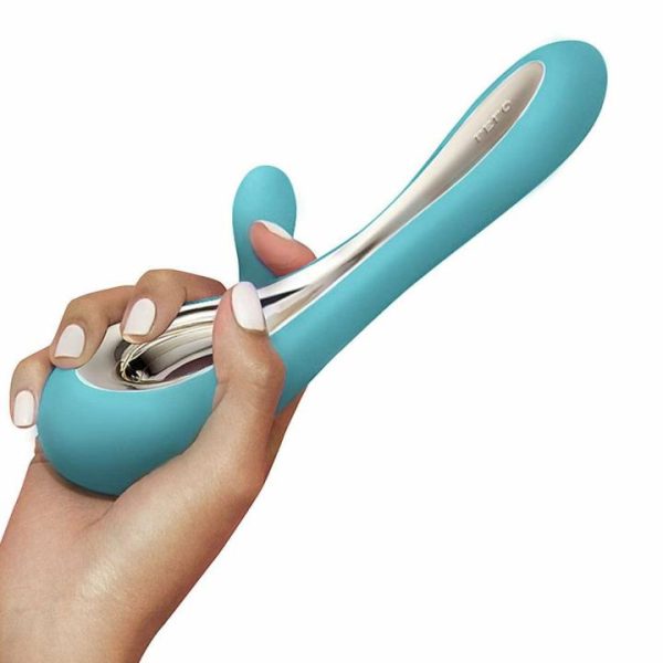 Rabbit Vibrators | Lelo Soraya 2 Dual Rabbit Vibrator Aqua