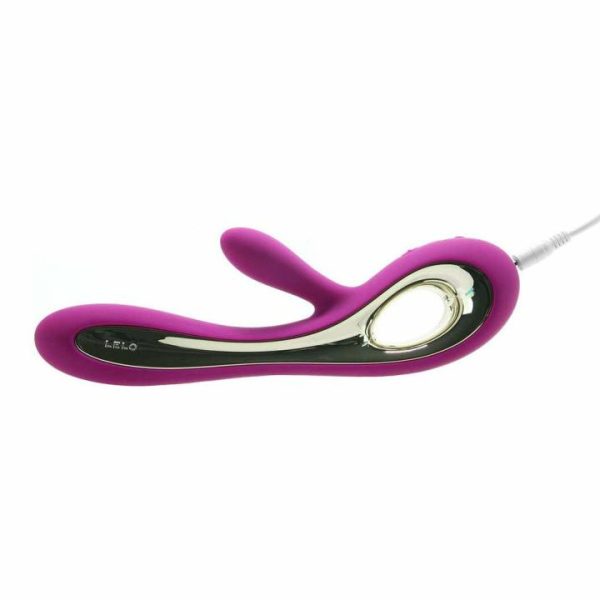 Rabbit Vibrators | Lelo Soraya 2 Dual Rabbit Vibrator Deep Rose