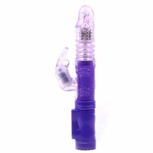 Rabbit Vibrators | Rabbit Vibrator With Thrusting Motion Purple