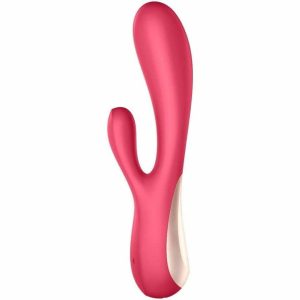 Rabbit Vibrators | Satisfyer App Enabled Mono Flex Rabbit Vibrator Red