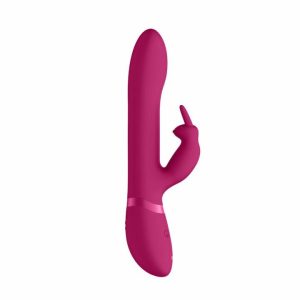 Rabbit Vibrators | Vive Amoris Pink Rabbit Vibrator With Stimulating Beads