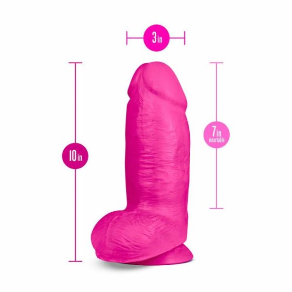 Realistic Dildos | Au Naturel Bold Chub 10 Inch Dildo