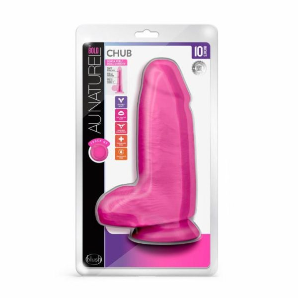 Realistic Dildos | Au Naturel Bold Chub 10 Inch Dildo