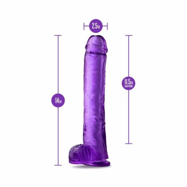 Realistic Dildos | B Yours Plus Hefty N Hung 14 Inch Dildo