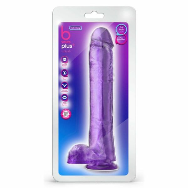 Realistic Dildos | B Yours Plus Hefty N Hung 14 Inch Dildo