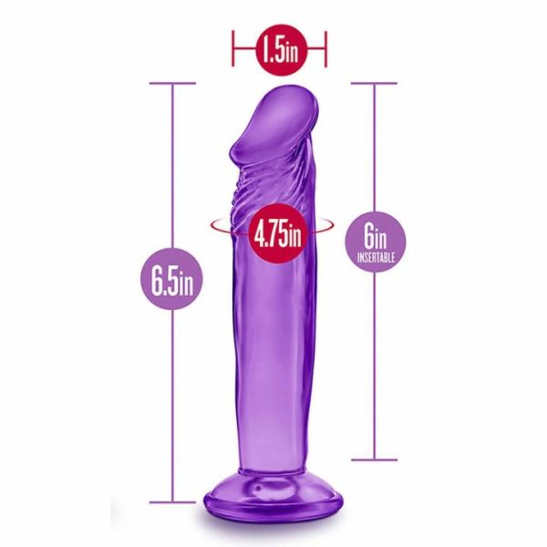 Realistic Dildos | B Yours Sweet N Small 6 Inch Purple Dildo