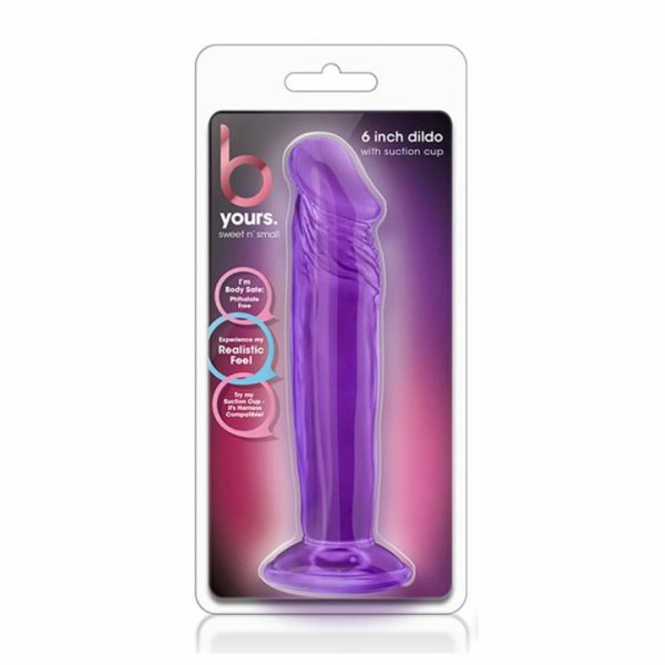 Realistic Dildos | B Yours Sweet N Small 6 Inch Purple Dildo