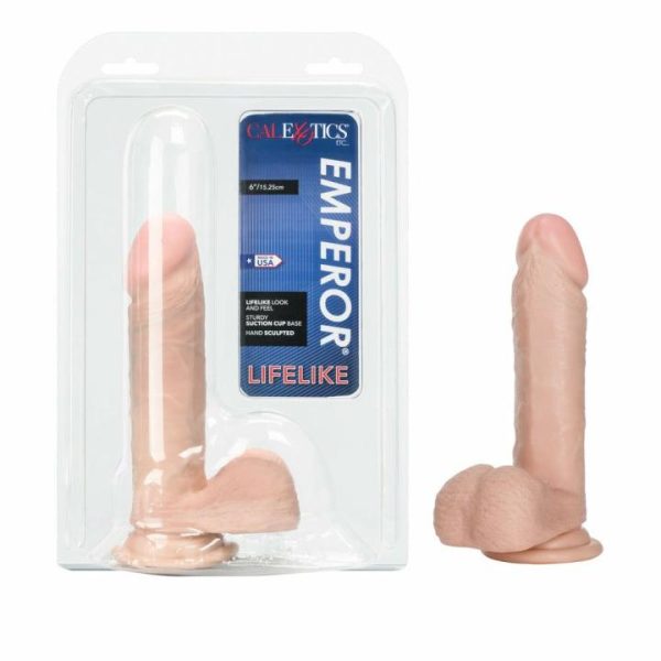 Realistic Dildos | Emperor 6 Inch Life Like Dildo Ivory