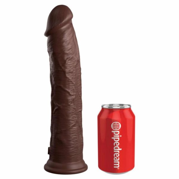 Realistic Dildos | King Cock Elite 11 Inch Dual Density Cock Flesh Brown