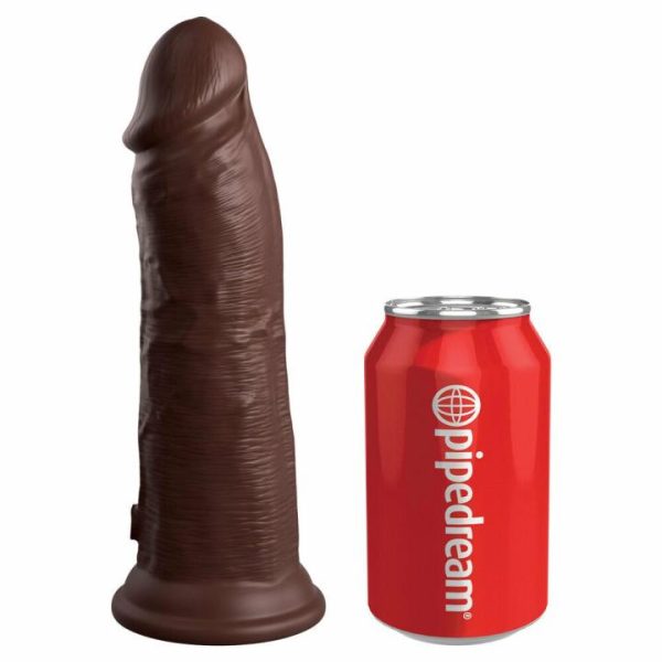 Realistic Dildos | King Cock Elite 8 Inch Dual Density Cock Flesh Brown