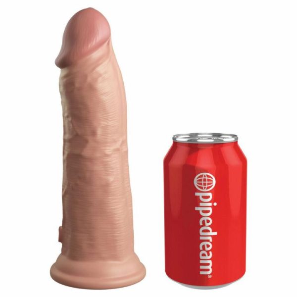 Realistic Dildos | King Cock Elite 8 Inch Dual Density Cock Flesh Pink