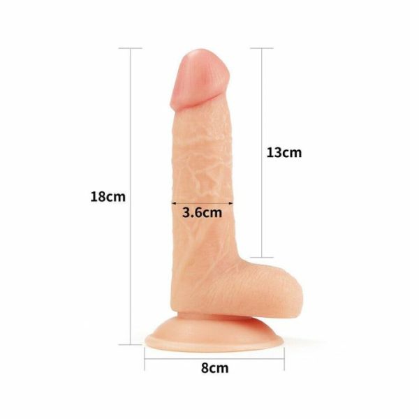 Realistic Dildos | Lovetoy 7 Inch The Ultra Soft Dude Dildo