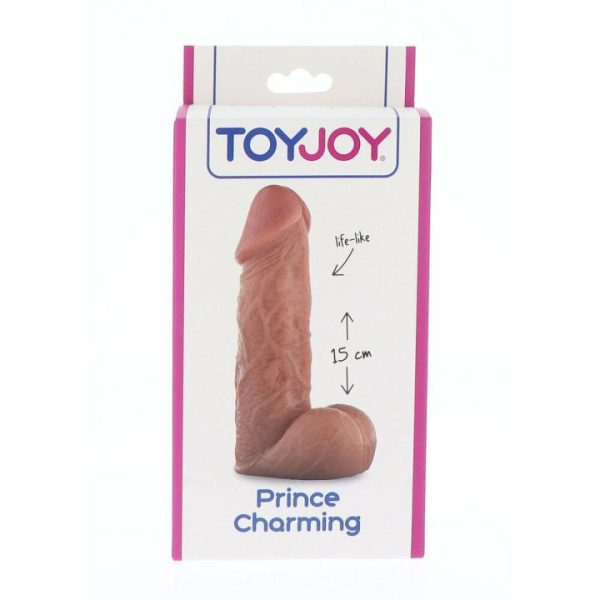 Realistic Dildos | ToyJoy Prince Charming Life Like 15cm Dildo